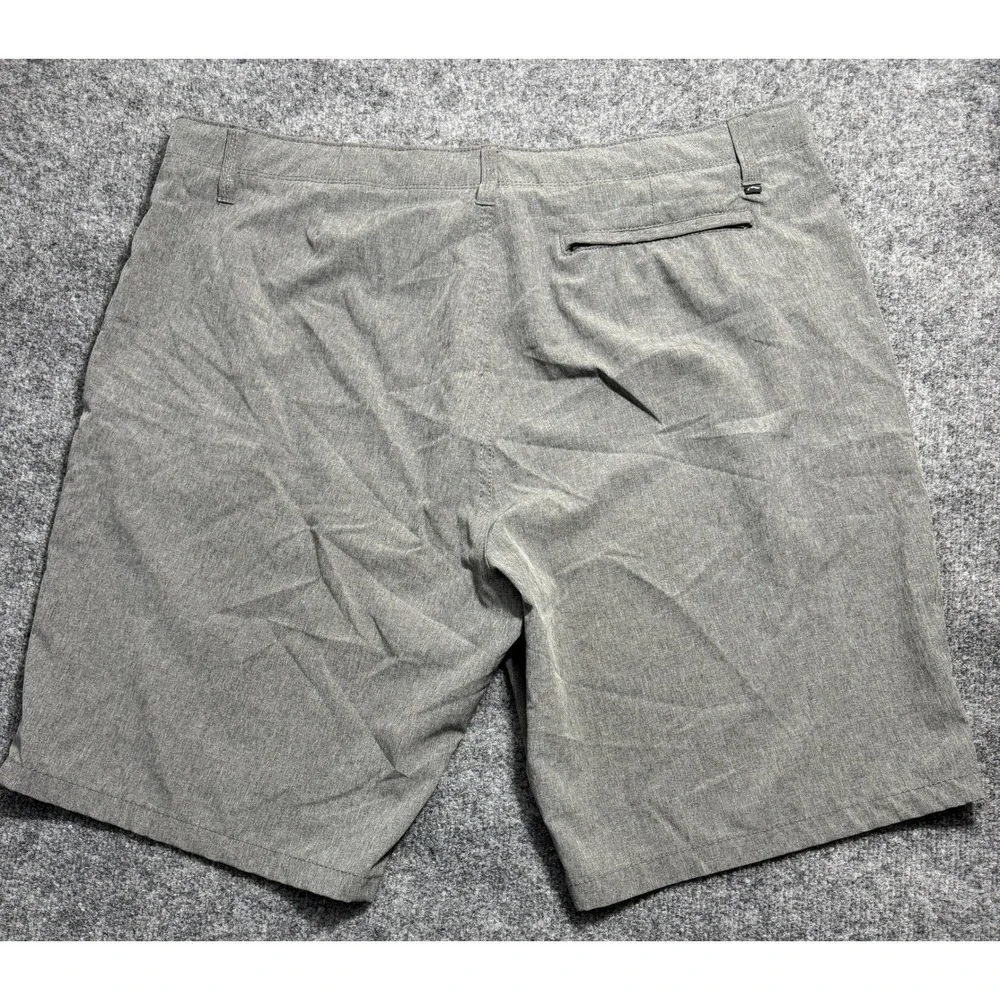 Denali‎ Mens Gray Heathered Hybrid Stretch Performance Shorts Size 40